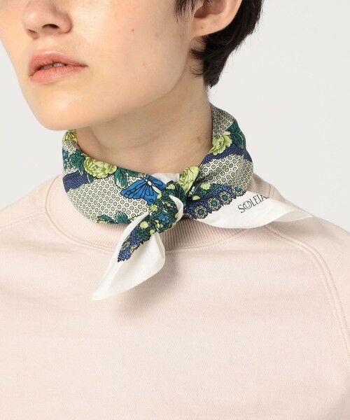 TOMORROWLAND / トゥモローランド バンダナ・スカーフ | SOULEIADO コットンプリント バンダナ | 詳細1