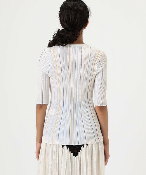 TOMORROWLAND / トゥモローランド ニット・セーター | GABRIELA HEARST FITZ SS CREW STRIPES | 詳細4