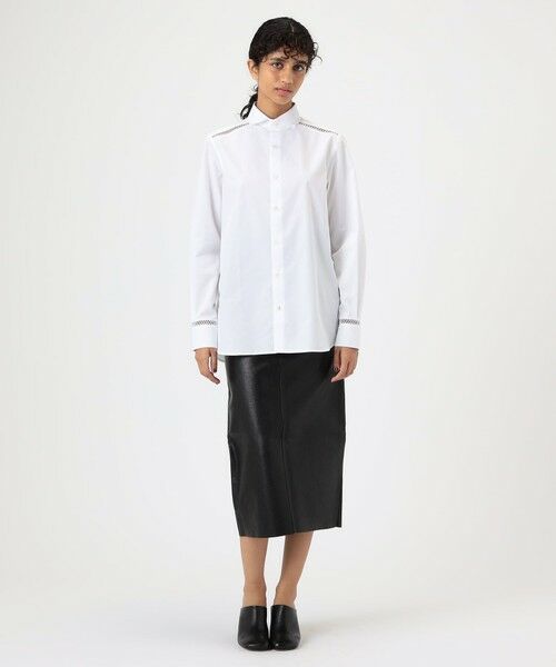 TOMORROWLAND / トゥモローランド ロング・マキシ丈スカート | GABRIELA COLL GARMENTS HIGH WAIST LEATHER SKIRT | 詳細1