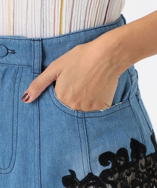 TOMORROWLAND / トゥモローランド ロング・マキシ丈スカート | GABRIELA HEARST LEIGH SKIRT | 詳細6