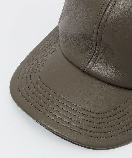 TOMORROWLAND / トゥモローランド キャップ | KIJIMA TAKAYUKI LAMBSKIN 6PANEL CAP | 詳細4