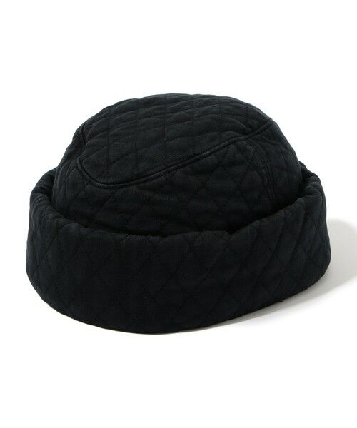 TOMORROWLAND / トゥモローランド キャップ | KIJIMA TAKAYUKI QUILTED GARRISON CAP(19 ブラック)