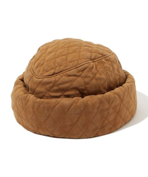 TOMORROWLAND / トゥモローランド キャップ | KIJIMA TAKAYUKI QUILTED GARRISON CAP(45 キャメル)