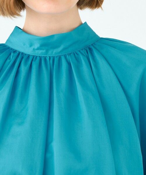 TOMORROWLAND / トゥモローランド シャツ・ブラウス(半袖以外) | コットンシルクサテン 2-wayボウタイブラウス | 詳細5