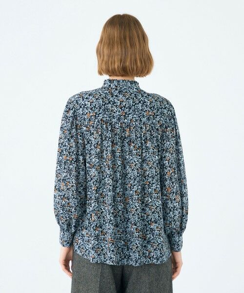 TOMORROWLAND / トゥモローランド シャツ・ブラウス（半袖以外） | ブローフラワープリント フリルブラウス | 詳細4