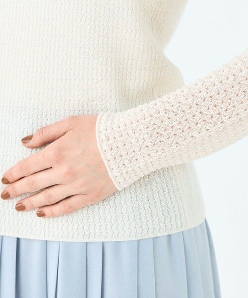 TOMORROWLAND / トゥモローランド ニット・セーター | ツイストウール クルーネックプルオーバー | 詳細6