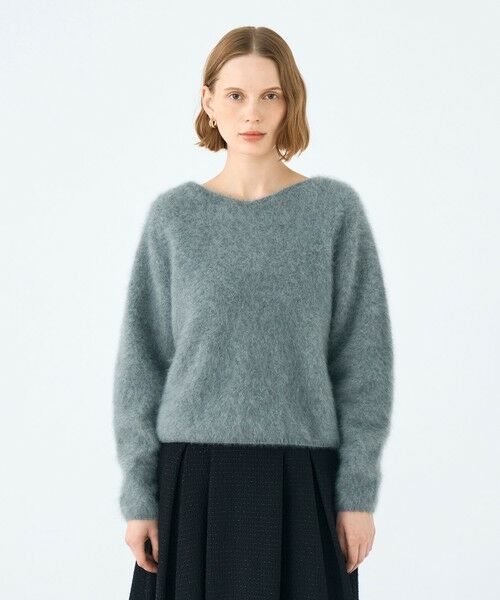 TOMORROWLAND / トゥモローランド ニット・セーター | フラッフィーヤーン Vネックプルオーバー | 詳細10