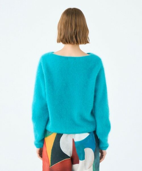 TOMORROWLAND / トゥモローランド ニット・セーター | フラッフィーヤーン Vネックプルオーバー | 詳細4