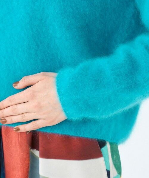 TOMORROWLAND / トゥモローランド ニット・セーター | フラッフィーヤーン Vネックプルオーバー | 詳細6