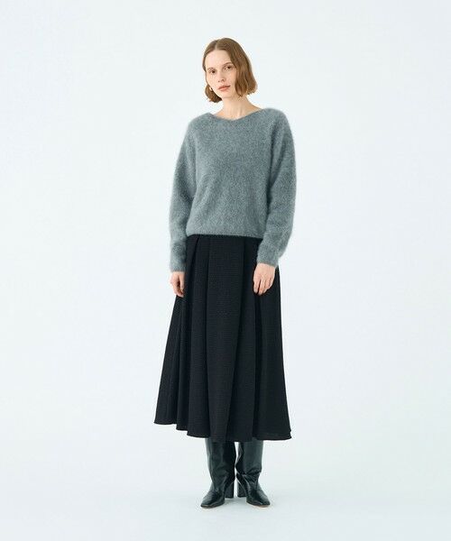 TOMORROWLAND / トゥモローランド ニット・セーター | フラッフィーヤーン Vネックプルオーバー | 詳細9