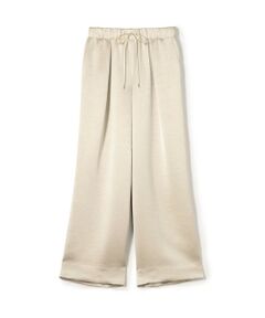 TOMORROWLAND / トゥモローランド その他パンツ | グリッツィーサテン イージーワイドパンツ