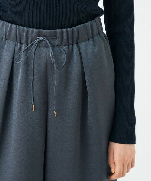 TOMORROWLAND / トゥモローランド その他パンツ | グリッツィーサテン イージーワイドパンツ | 詳細5