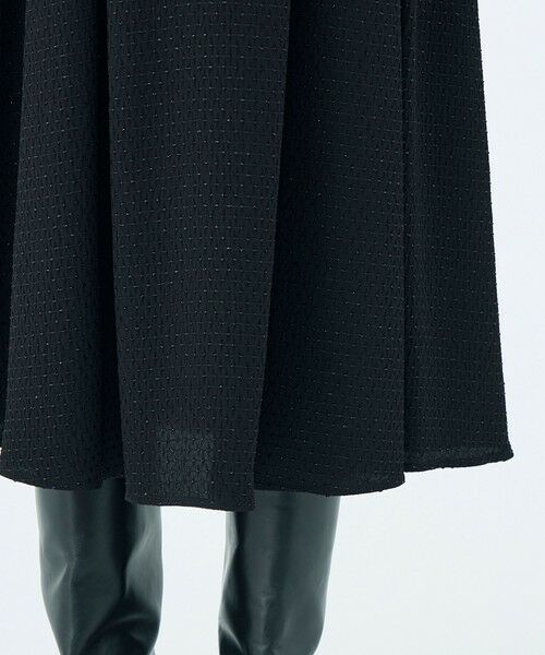 TOMORROWLAND / トゥモローランド ロング・マキシ丈スカート | フィルムボーダー ミックスタックフレアスカート | 詳細7