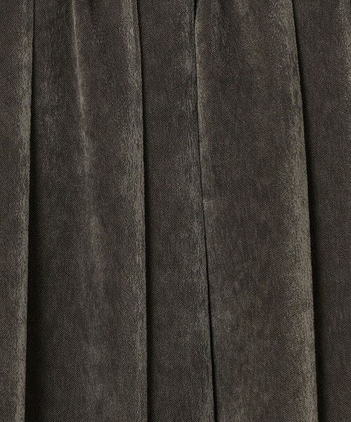 TOMORROWLAND / トゥモローランド ロング・マキシ丈スカート | スエードサテン プリーツスカート | 詳細10