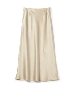 TOMORROWLAND / トゥモローランド ロング・マキシ丈スカート | グリッツィーサテン マーメイドスカート
