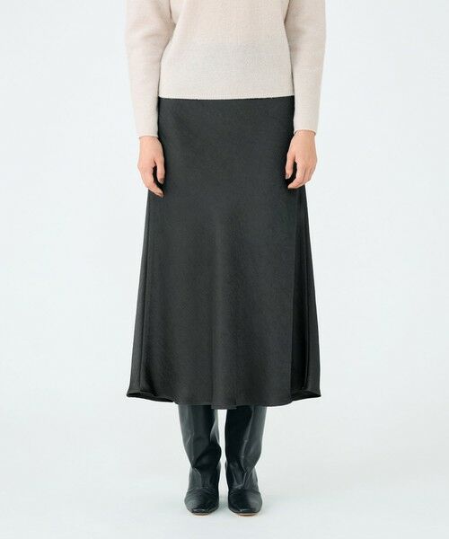 TOMORROWLAND / トゥモローランド ロング・マキシ丈スカート | グリッツィーサテン マーメイドスカート | 詳細11