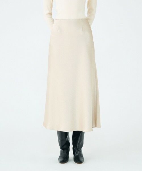 TOMORROWLAND / トゥモローランド ロング・マキシ丈スカート | グリッツィーサテン マーメイドスカート | 詳細2