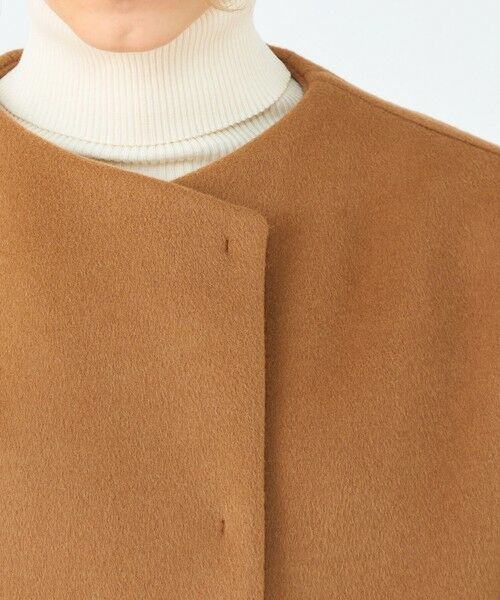 TOMORROWLAND / トゥモローランド その他アウター | ウールカシミヤビーバー ショートコクーンコート | 詳細6
