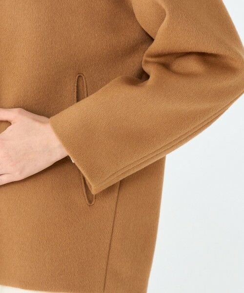 TOMORROWLAND / トゥモローランド その他アウター | ウールカシミヤビーバー ショートコクーンコート | 詳細7