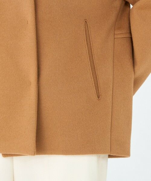TOMORROWLAND / トゥモローランド その他アウター | ウールカシミヤビーバー ショートコクーンコート | 詳細9