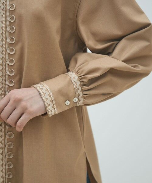 TOMORROWLAND / トゥモローランド シャツ・ブラウス（半袖以外） | コードエンブロイダリー チュニックシャツ | 詳細6