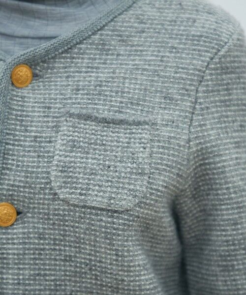 TOMORROWLAND / トゥモローランド カーディガン・ボレロ | ウールツイーディー クルーネックカーディガン | 詳細7