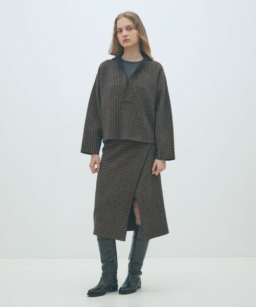 TOMORROWLAND / トゥモローランド ニット・セーター | ウールジャカード スキッパープルオーバー | 詳細1