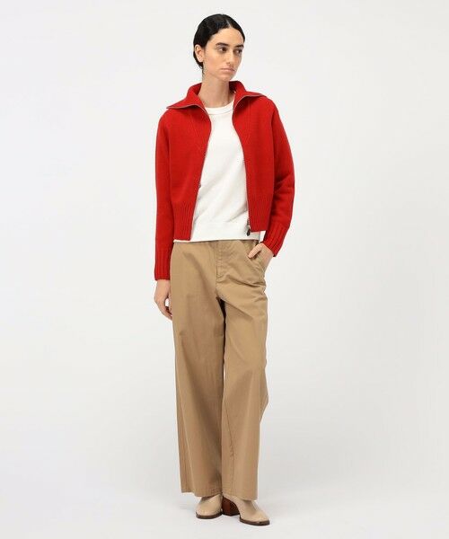 TOMORROWLAND / トゥモローランド カーディガン・ボレロ | NZ LAMBS ジップアップカーディガン | 詳細1