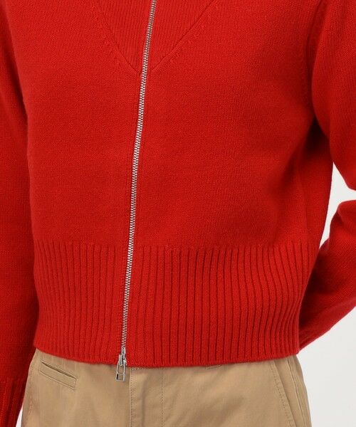 TOMORROWLAND / トゥモローランド カーディガン・ボレロ | NZ LAMBS ジップアップカーディガン | 詳細9