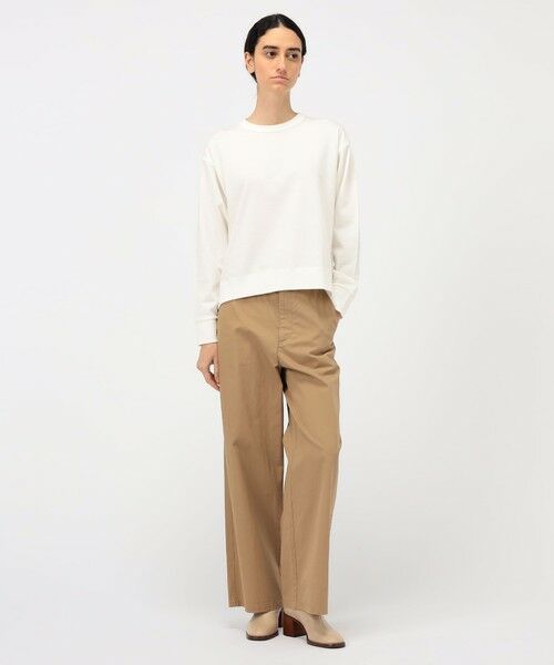 TOMORROWLAND / トゥモローランド Tシャツ | ハイゲージスエット ロングスリーブプルオーバー | 詳細1