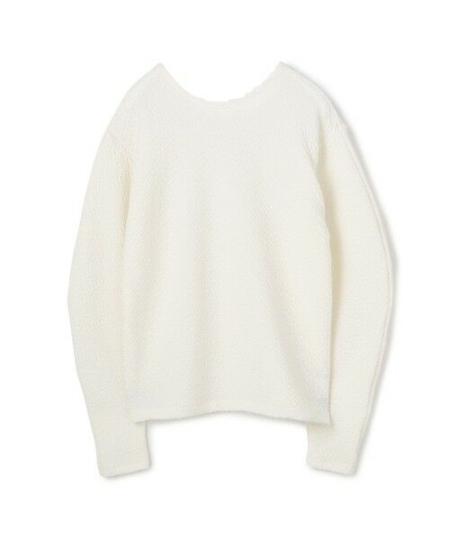 TOMORROWLAND / トゥモローランド カットソー(半袖以外) | ブライトジャカード ボリュームスリーブプルオーバー(11 ホワイト)