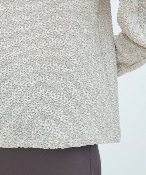 TOMORROWLAND / トゥモローランド カットソー(半袖以外) | ブライトジャカード ボリュームスリーブプルオーバー | 詳細7