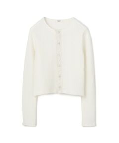 TOMORROWLAND / トゥモローランド カーディガン・ボレロ | ブライトジャカード クルーネックカーディガン