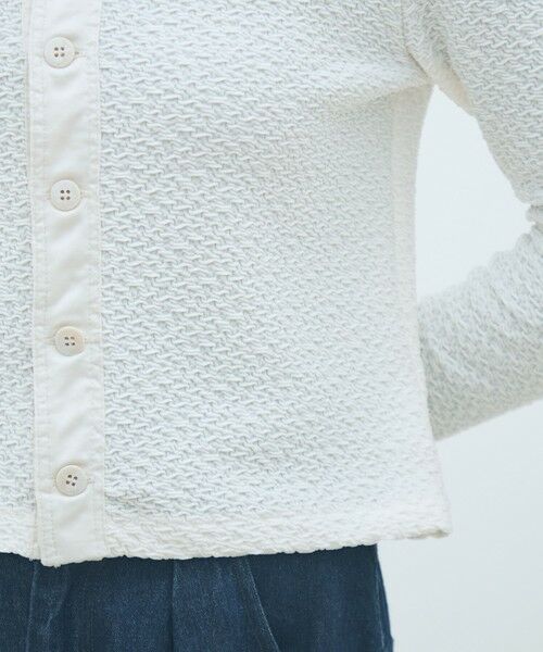 TOMORROWLAND / トゥモローランド カーディガン・ボレロ | ブライトジャカード クルーネックカーディガン | 詳細7