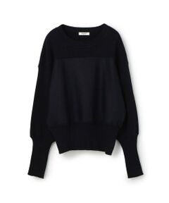 TOMORROWLAND / トゥモローランド カットソー（半袖以外） | ニットコンビジャージー クルーネックプルオーバー