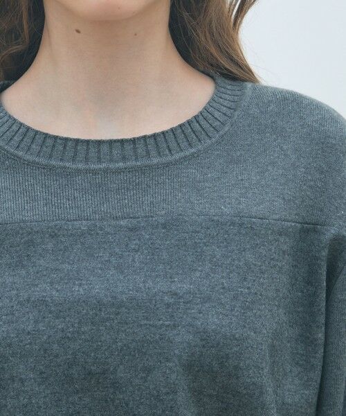 TOMORROWLAND / トゥモローランド カットソー(半袖以外) | ニットコンビジャージー クルーネックプルオーバー | 詳細5