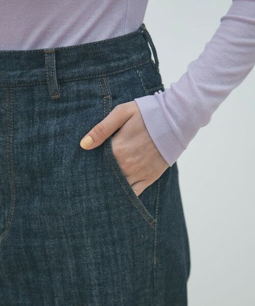 TOMORROWLAND / トゥモローランド デニムパンツ | インディゴデニム ストレートパンツ | 詳細7