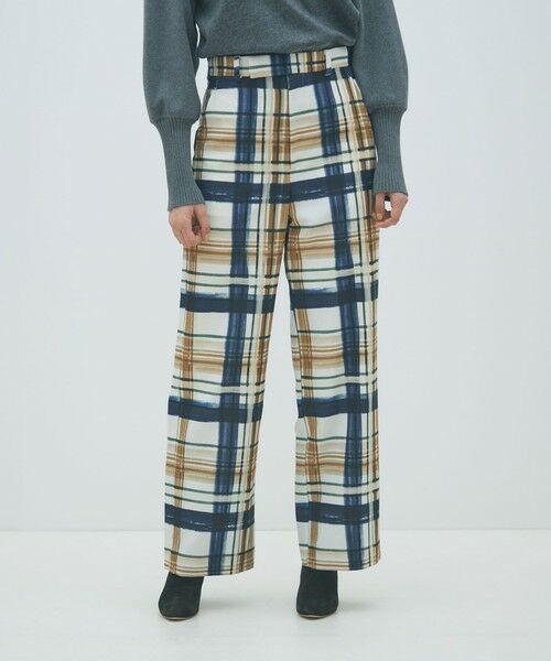 TOMORROWLAND / トゥモローランド その他パンツ | コットンレーヨングログラン ストレートパンツ | 詳細2