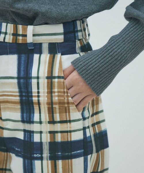 TOMORROWLAND / トゥモローランド その他パンツ | コットンレーヨングログラン ストレートパンツ | 詳細7