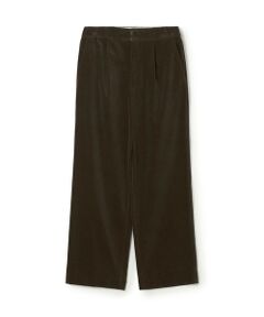 TOMORROWLAND / トゥモローランド その他パンツ | コットンコーデュロイ タックストレートパンツ