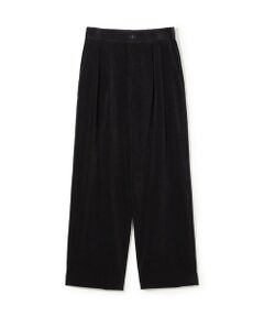 TOMORROWLAND / トゥモローランド その他パンツ | コットンコーデュロイ タックストレートパンツ