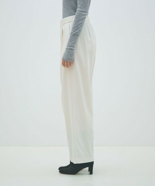 TOMORROWLAND / トゥモローランド その他パンツ | コットンコーデュロイ タックストレートパンツ | 詳細3