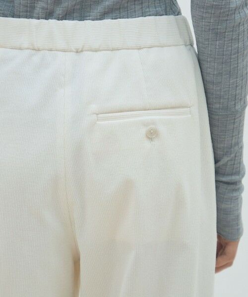 TOMORROWLAND / トゥモローランド その他パンツ | コットンコーデュロイ タックストレートパンツ | 詳細6