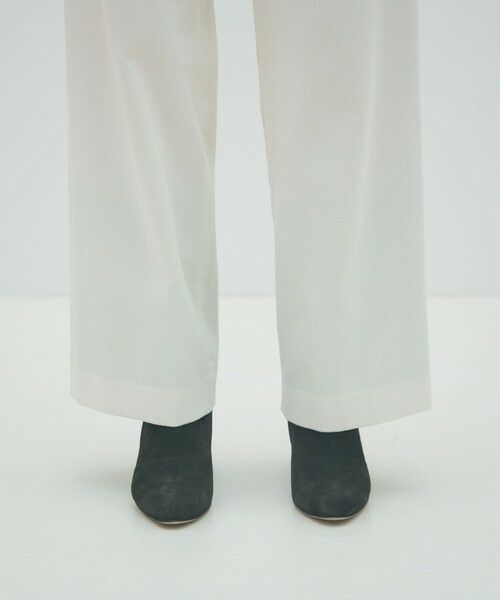 TOMORROWLAND / トゥモローランド その他パンツ | コットンコーデュロイ タックストレートパンツ | 詳細8