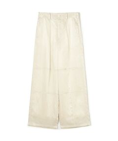 TOMORROWLAND / トゥモローランド その他パンツ | レーヨンナイロンカルゼ タックワイドパンツ