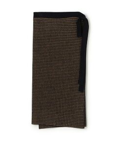 TOMORROWLAND / トゥモローランド ミニ・ひざ丈スカート | ウールナイロンジャカード ラップスカート