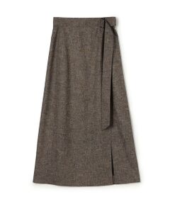 TOMORROWLAND / トゥモローランド ロング・マキシ丈スカート | シルクネップツイード マキシスカート