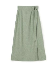 TOMORROWLAND / トゥモローランド ロング・マキシ丈スカート | シルクネップツイード マキシスカート