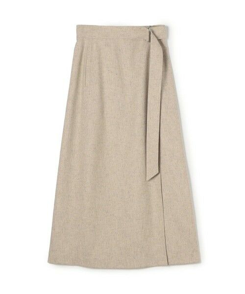 TOMORROWLAND / トゥモローランド ロング・マキシ丈スカート | ネップツイード マキシスカート(41 ライトベージュ)