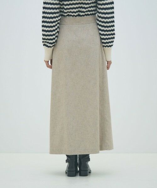TOMORROWLAND / トゥモローランド ロング・マキシ丈スカート | ネップツイード マキシスカート | 詳細4